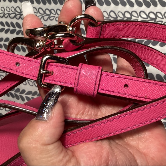 LIKE NEW KATE SPADE HOT PINK CROSSBODY BAG. - Picture 9 of 14